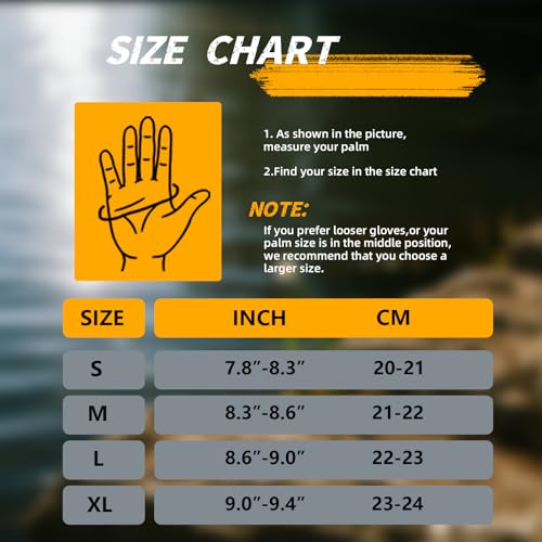 Rioomui 3-Cuts Fishing Gloves Men, Lightweight Breathable Anti-Slip Kayak Gloves Women for Kayaking, Sailing,Paddling,Rowing Enhanced Grip and Comfort - image 9