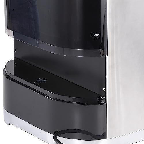 Espressomaschine mit Mahlwerk – 15 Bar, 1350W, PID & Manuellem Druck, integrierter Milchaufschäumer, 2,3L Tank, für echten Barista-Genuss zuhause