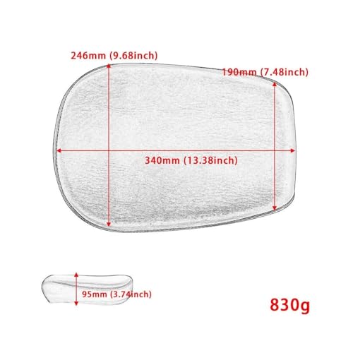 Coussin de siège arrière pour moto XVS400C et XVS650A Drag Star Classic