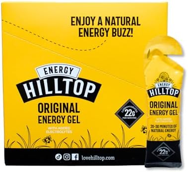 Hilltop Energy Gels - Natural Honey Energy Gel - Original - 12x30g