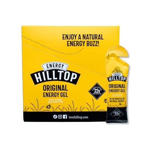 Hilltop Energy Gels - Natural Honey Energy Gel - Original - 12x30g