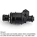 Frezon 6PCS Fuel Injectors Fit For LAND ROVER FREELANDER 6 Cyl. - 2.5L 2002-2005# MJY100620
