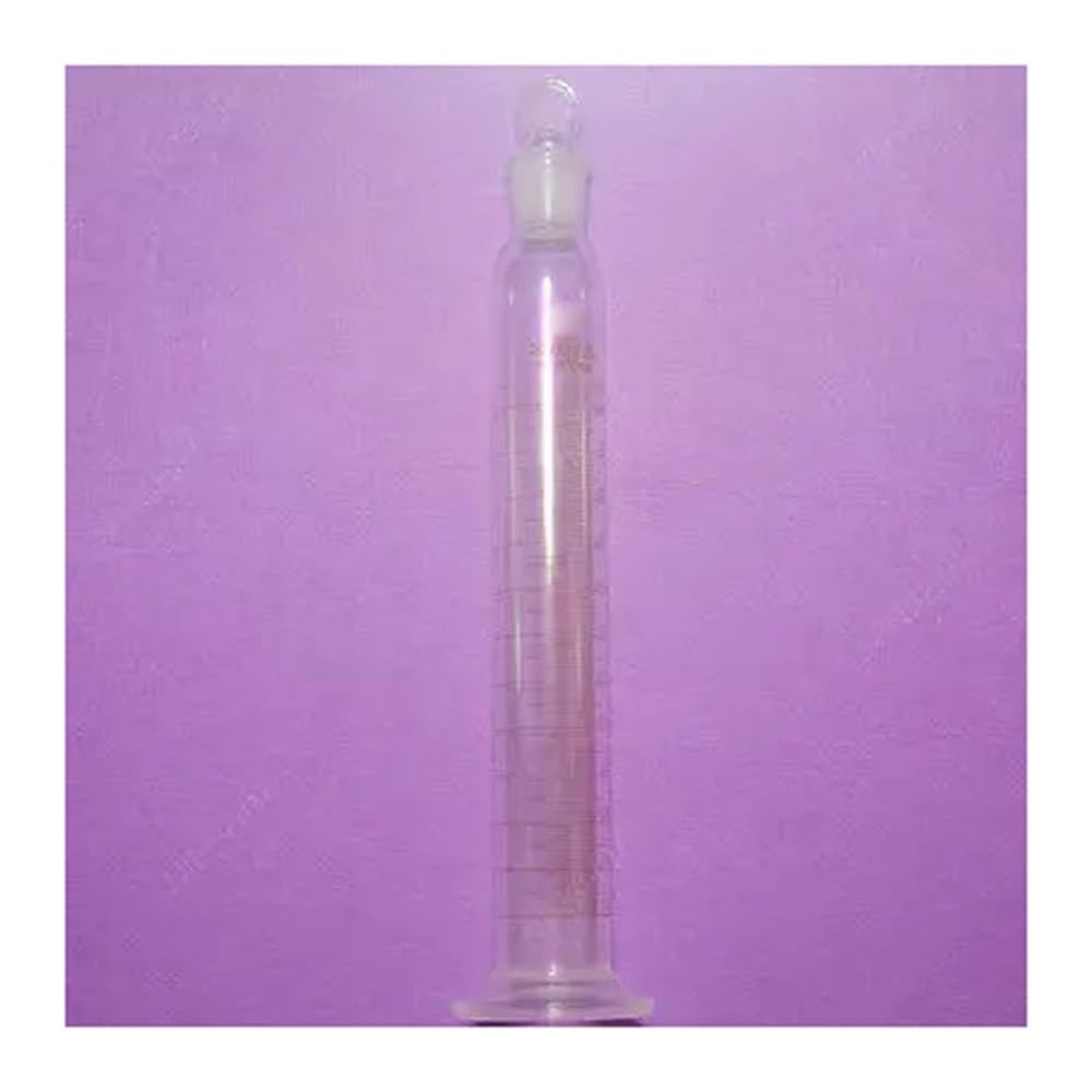 Laborgeräte und -ausrüstung 250 ml Schliffzylinder mit Glasstopfen Boroglas