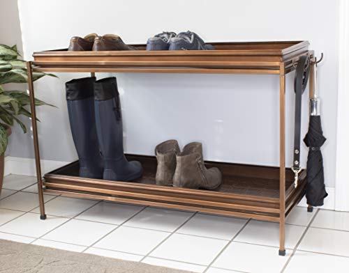 Good Directions Double Tier Copper Boot Tray Stand #TOP29