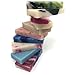 Soap sampler bag Handmade soap natural cold process 10 pieces guest size 1 oz each misc scents sampler each come individually wrap and has scent name on it