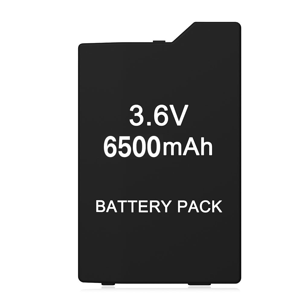 6500mAh Ad Alta Capacità 3.6V Litio ION Batteria Ricaricabile di Ricambio per Sony PSP 2000/PSP-3000 Console (Non per PSP-1000)