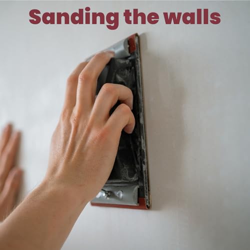 40 Stück Schleifpapier Klett Körnung 60 80 120 180 320 600 800 1000, 95x185mm Schleifpapier für Schwingschleifer, 8 Löcher Schleifblatt Set, Rechteckiges Schleifpad für Holz Metall Sandpapier