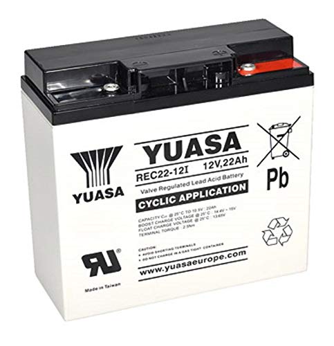 Blei Akku 12V 22Ah AGM Batterie ersetzt 17Ah 18Ah 19Ah 23Ah Zyklentyp AGM -Deep Cycle VRLA Schraubanschluss M5