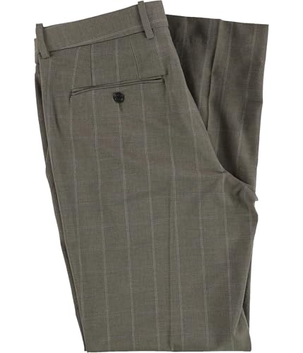 Perry Ellis Portfolio Men's Modern Fit Stretch Suit Dress Pants Beige 30 x 303