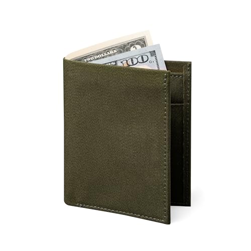 Image of ALPAKA Ark Bifold Wallet RFID Blocking Mens Wallet | Minimalist Front Pocket Wallet for Men Daily Use, Magnetic Closure, Holds 8-12 Cards Plus Cash, Axoflux 300D