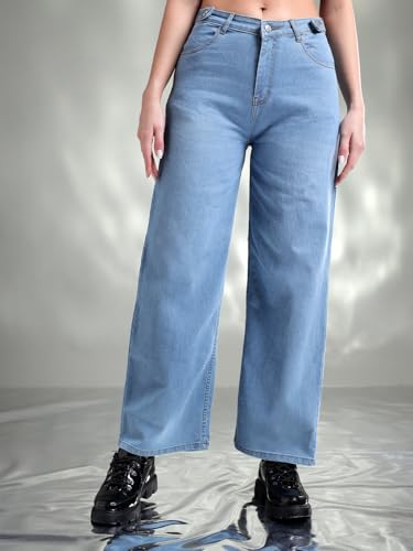 Image of KOTTY Womens Jeans | Flexible Denim | Comfortable Casual Wear