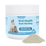 Oral Health for Cats, Cat Gingivitis Treatment, Reduce Gum Inflammation, Redness & Pain, Combats Gum Disease, Natural Plant-Based Active Formula, Cat Oral Care, Gums Health Treatment, 4 oz (113g)