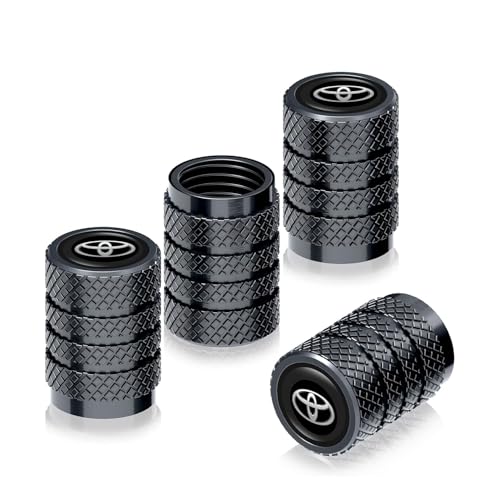 Tire Valve Stem Cap Cover Fit Toyota Corolla RAV4 Highlander Corrosion Resistant...