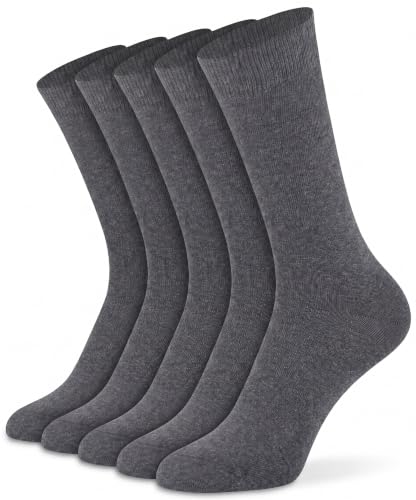 Image of Mysocks Unisex Extra Fine Combed Cotton Crew Socks |5 Pairs Set | Seamless Toe | Make Your Steps Enjoyable