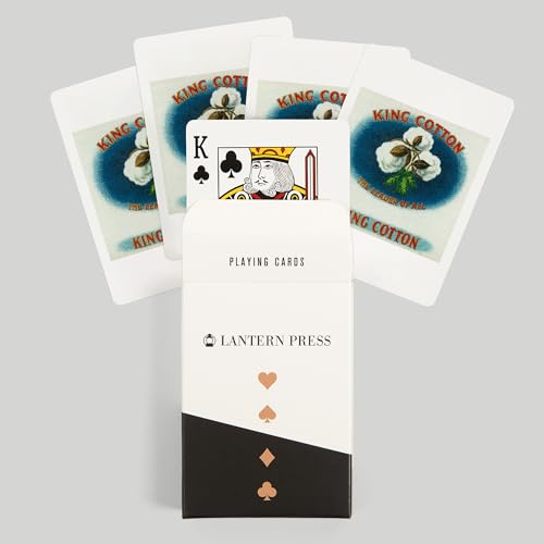 Baraja King Cotton de 52 cartas tamaño póker miniatura 6