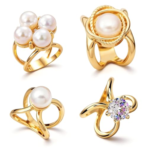 Image of 2 Pcs Scarf Ring Clips for Women Metal Shirt Tightener Cinch Buckle for Silk Scarf Shawl Blouse Sweater T Shirt Clothing Accessories