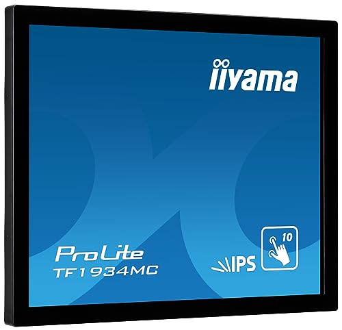 iiyama Prolite TF1934MC-B7X Moniteur à écran Tactile 48,3 cm (19") 1280 x 1024 Pixels Plusieurs Pressions Noir
