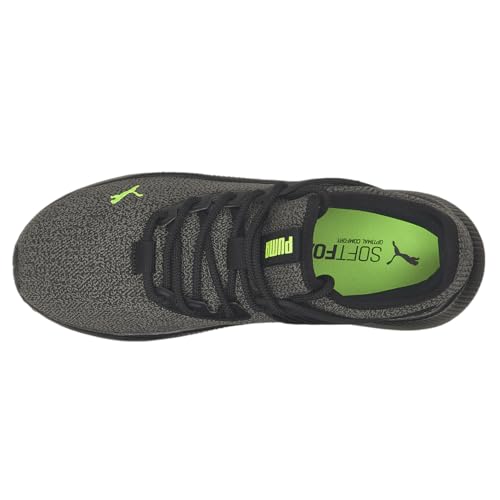 Image of PUMA Mens Pacer Future Knit Lace Up Sneakers Shoes Casual - Black - Size 11.5 D