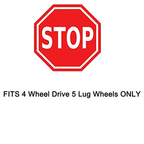 Image of Detroit Axle - 4WD Brake Rotors for 1999-2003 Ford F-150 Lobo [5 Lugs]