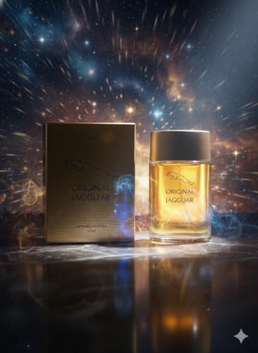 Image of Original Jagguar Apparel Parfum, Premium Fragrance for Men, 100ml, Gold Glass Bottle with Luxury Bronze Cap