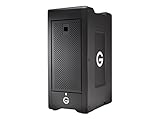 G-Technology 24 TB G-Speed Shuttle XL con adaptadores de bahía Serie ev transportables, Hardware Raid, solución de Almacenamiento Thunderbolt 2 de 8 bahías