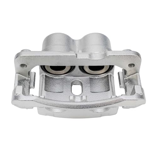 Image of Detroit Axle - Rear Right Brake Caliper w /Bracket for Chevy Silverado 1500 | GMC Sierra 1500 01-03 /05-06 1500HD 99-04 2500 04-06 3500 01-10 2500HD 07-10 3500HD, 00-13 Yukon XL Suburban 03-09 Hummer H2