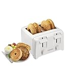 Proctor Silex 24610 4-Slice Toaster, 4, White