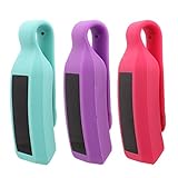TOMALL Replacement Sport Bra Clip Holder for Fitbit Alta/Fitbit Alta HR Teal + Purple + Pink (Pack of 3)