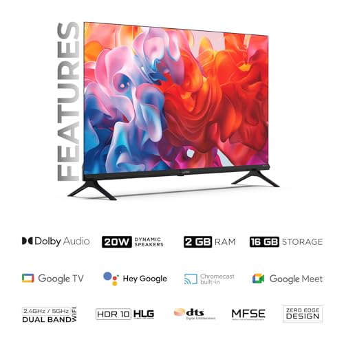 Image of Wobble 139.7 cm (55 inches) UD Series 4K Ultra HD Smart LED Google TV WB55GTAW9602UDFL (Black)