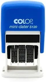 Carimbo Mini Datador S120 Colop