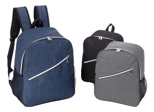 Mochila Térmica 15L reforçada para conservar alimentos (Cinza)