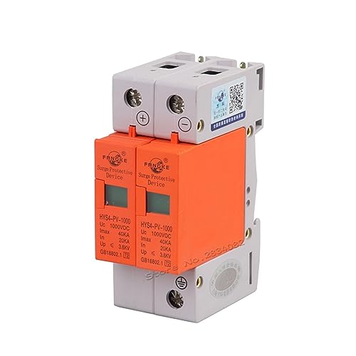 Parasurtenseur DC 500V 40KA à double pôle protégeant la maison