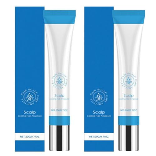 Ampoules croissance des cheveux et soin hydratant doux contre les irritations de la racine