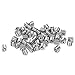 50Pcs Thread Inserts Wire Protection Sleeve | US Standard 5 / 16in - 18x1.5D | Stainless Steel Repair Tool for Aluminum Alloy/Plastic/Copper | High - Strength Fastener Hardware