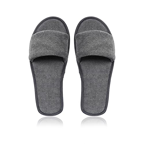 Image of Women's Home Slippers Indoor House Bedroom Room Carpet Open Toe Cloth Slippers Women Girls