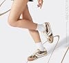 LUCKY STEP Zapatillas de Tenis Retro Delgadas Mujer 4