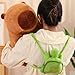 TOPLITHE 45cm Capybara Kuscheltier, Capybara Plüschtier mit Schildkrötenrucksack Spielzeug Stofftier Plushie Stofftier Geschenk für Kinder Jungen Mädchen(45cm)