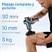 Imagen de LEERCON Pistola de Masaje Muscular Masajeador Muscular Profundo con 6 Velocidades