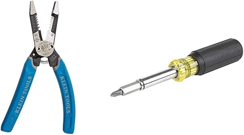 Klein Tools Paquete de cortador de alambre y destornillador magnético