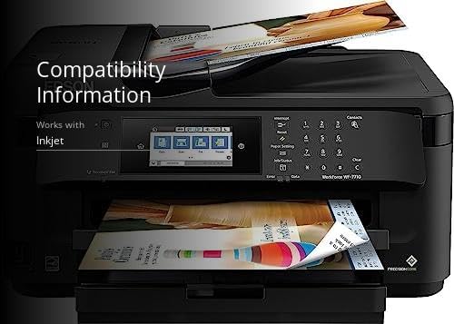 WorkForce WF-7710 Wireless Wide-format Color Inkjet Printer with Copy, Scan, Fax, Wi-Fi Direct and Ethernet, Amazon Dash Replenishment Ready