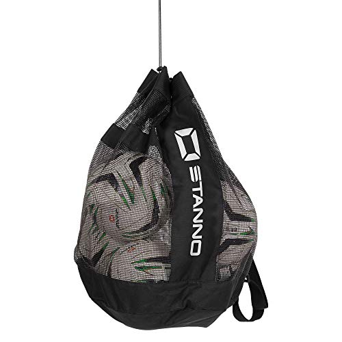 Porte-ballons Stanno noir pour ranger 5 ballons sans encombre