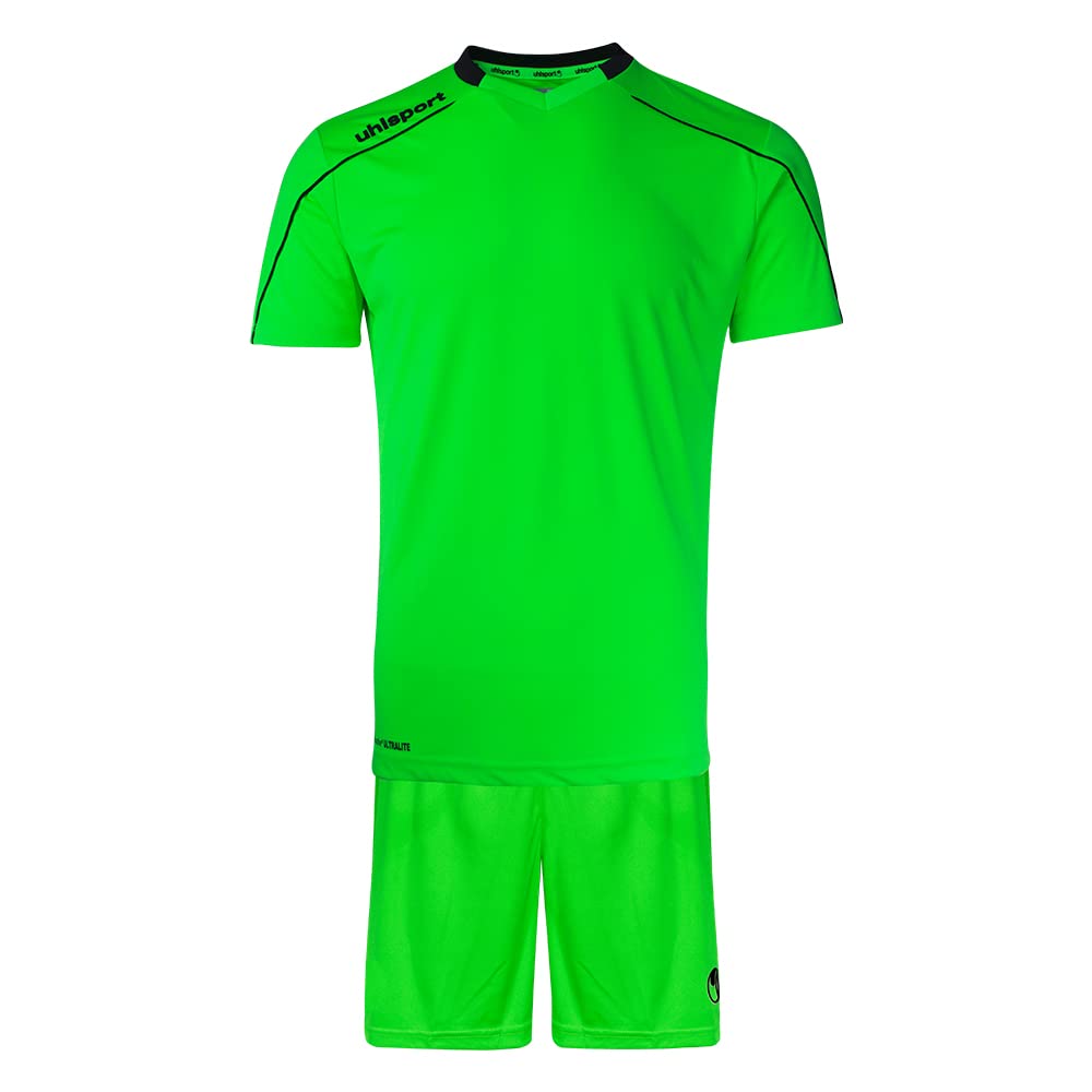 Football Jersey Set, Smart breathe® ULTRALITE, Training Set for player, V-neck, Super light and comfortable & portable, Absorb sweat and dry quickly, Pipe design