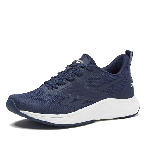 Reebok Aniwa Running Shoes for Women, Navy/White, 8 Medium - image 1