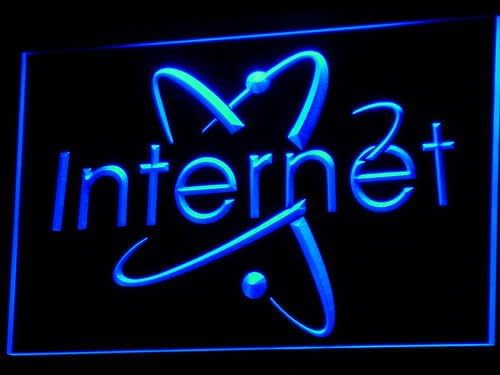 ADVPRO i479-b Internet Access Display Services Neon Light Sign