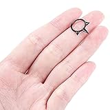 Zoom IMG-1 lieson 2 pezzi anello naso Zoom IMG-1 lieson 2 pezzi anello naso