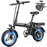 Electric Bike for Adults Foldable, Peak 500W Motor 23MPH Max Speed City Commuter...