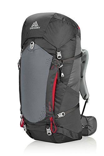 Gregory Mountain Products Zulu 55 Liter Men's Backpack, Feldspar Grey, Small