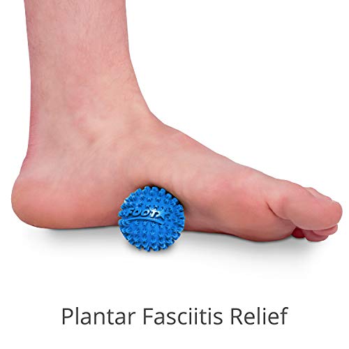 Body Back Foot Star Massager Ball And Plantar Fasciitis Roller - Soothe Foot Stress, Discomfort, Aches, & Tightness (2-Inch, Blue) #TOP3
