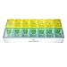 Large Weekly Pill Box- 7 Day Am/Pm Daily Pill Organizer BPA Free by Lifehapps - Twice A Day 14 Compartment Medication Storage Case, The Perfect Container for Vitamins, Supplements and Medications- Ho