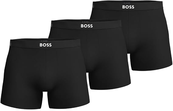 BOSS Men's 3-pack Logo Icon Boxer Brief